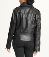 Leather Moto Jacket